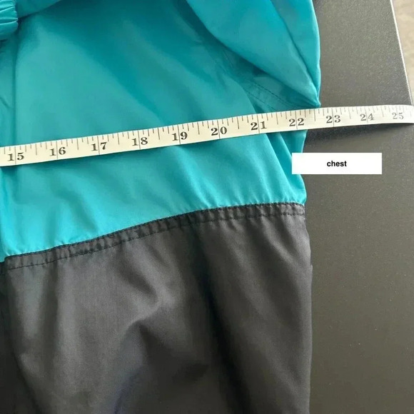 Vintage 90s Hind Windbreaker Womens Medium Colorblock Packable Outdoors Jacket - Picture 13 of 14